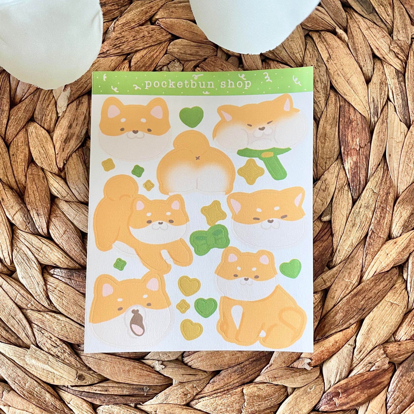 Shiba Sticker Sheets