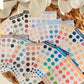 Palette Dot Sticker Sheets