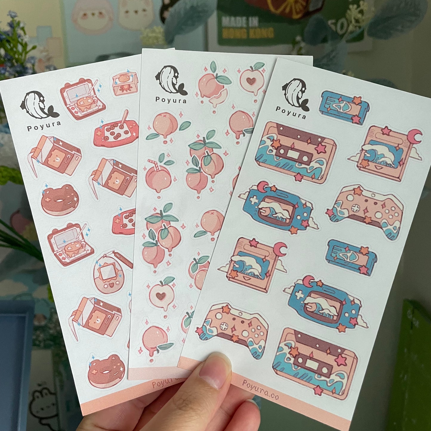 Poyura.co Sticker Sheets