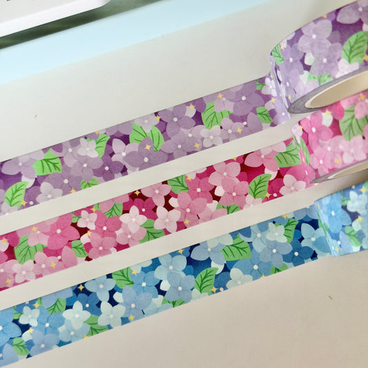 Hydrangea Washi Tape