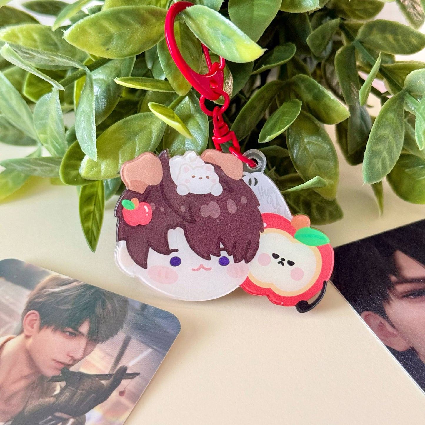 Love and Deepspace + Tofu Borderless Keychains