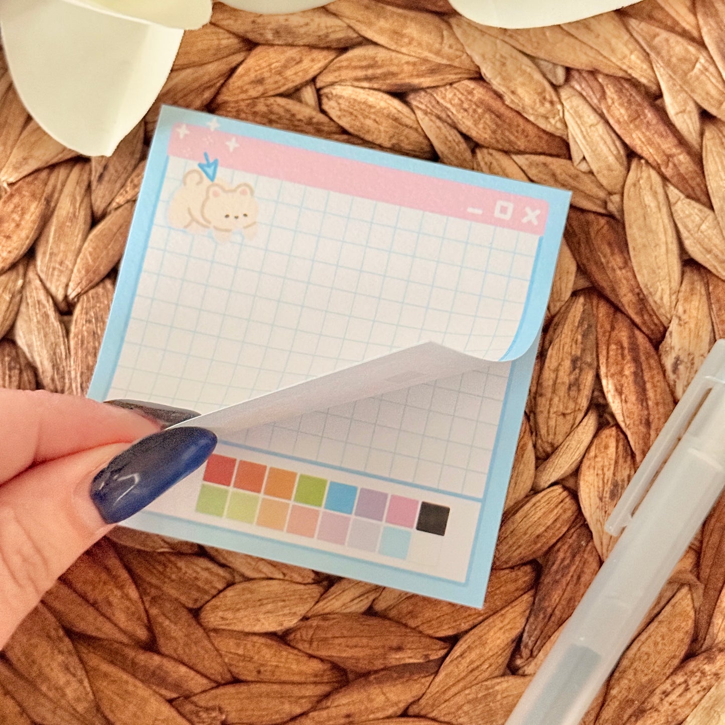 MS Paint Tofu Sticky Note