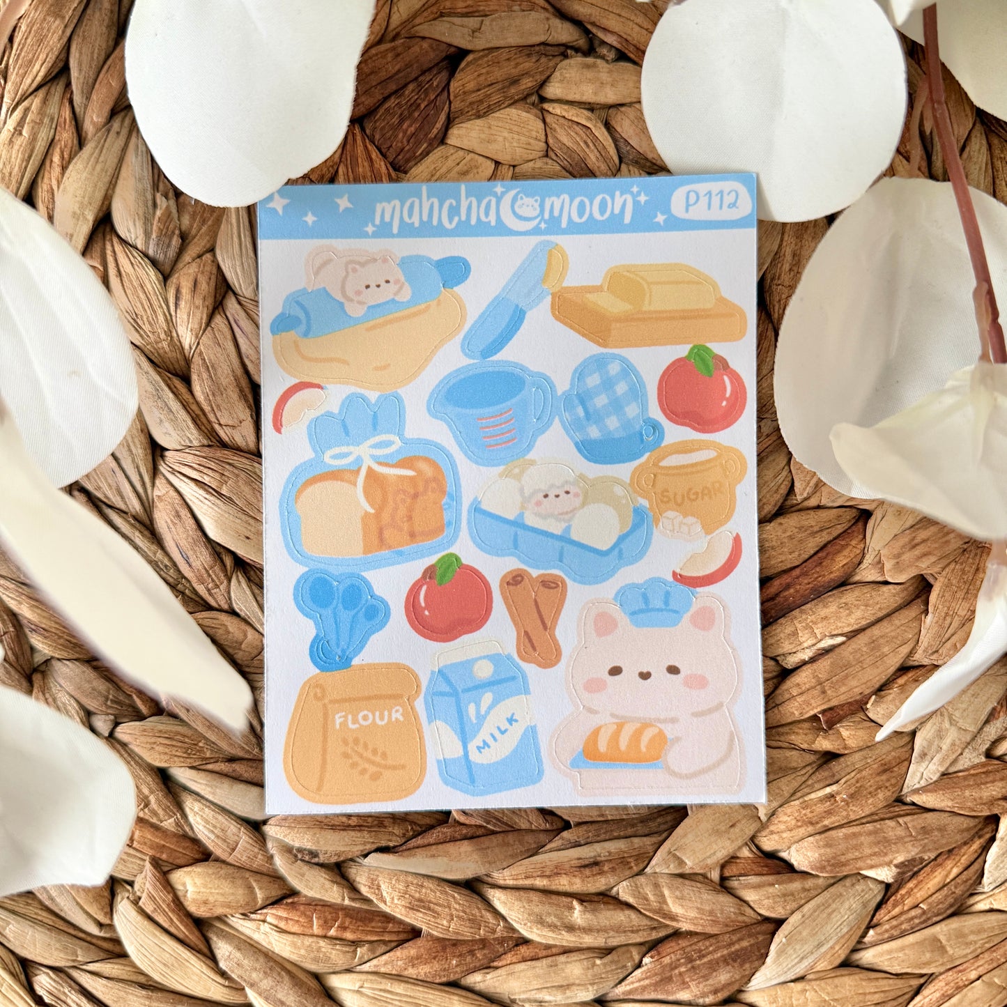Patreon Sticker Club - Cultural Desserts and Sweets Sticker Sheets