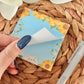 Sunflower Tofu Sticky Note