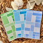 Concentric Rectangle Sticker Sheets