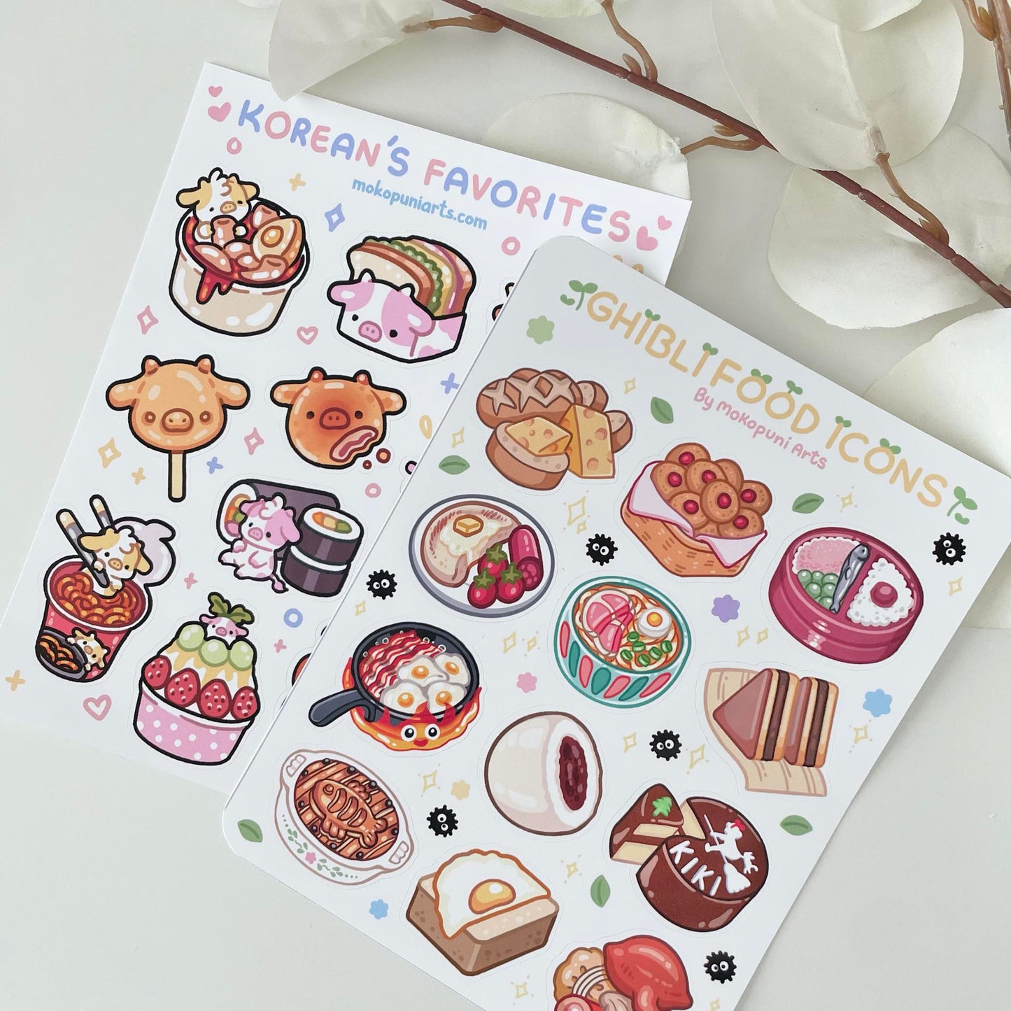 Mokopuni Art Sticker Sheets