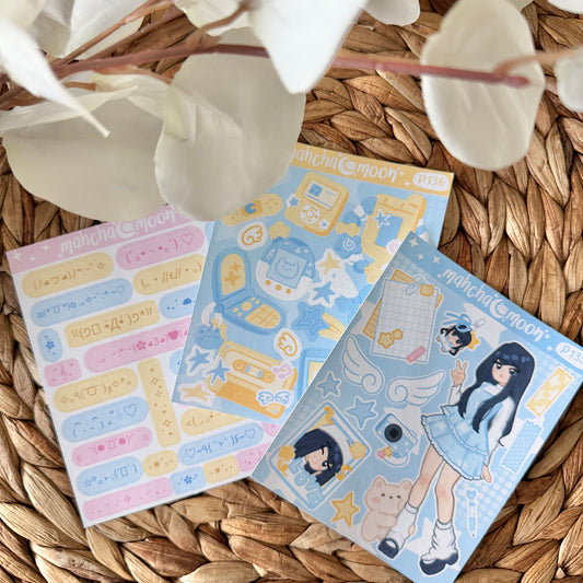 Patreon Sticker Club - Y2K Shojo Girl