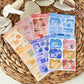 Aesthetic Florals Sticker Sheets