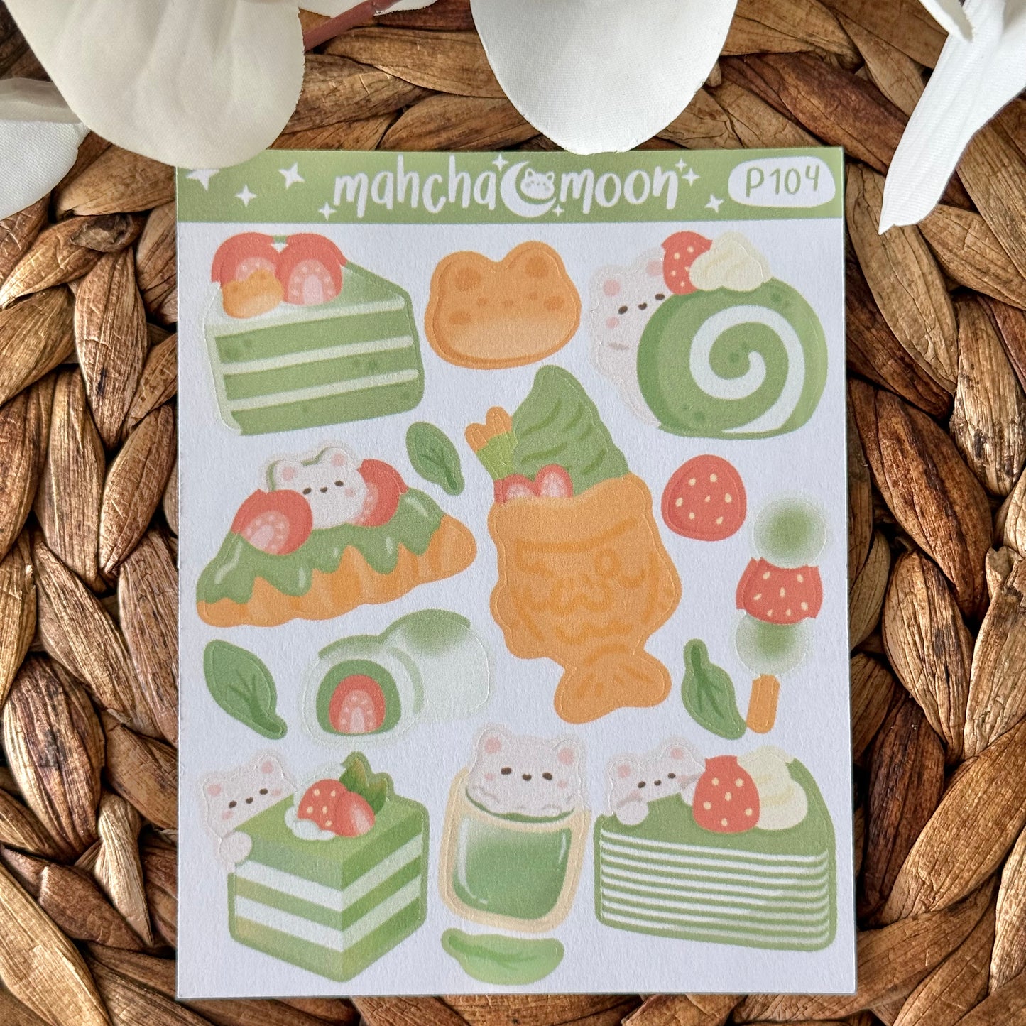 Patreon Sticker Club - Sweet Treats Sticker Sheets
