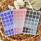 Concentric Square Sticker Sheets