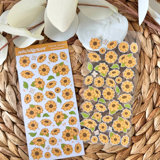 Sunflower | Doodle Sticker Sheets