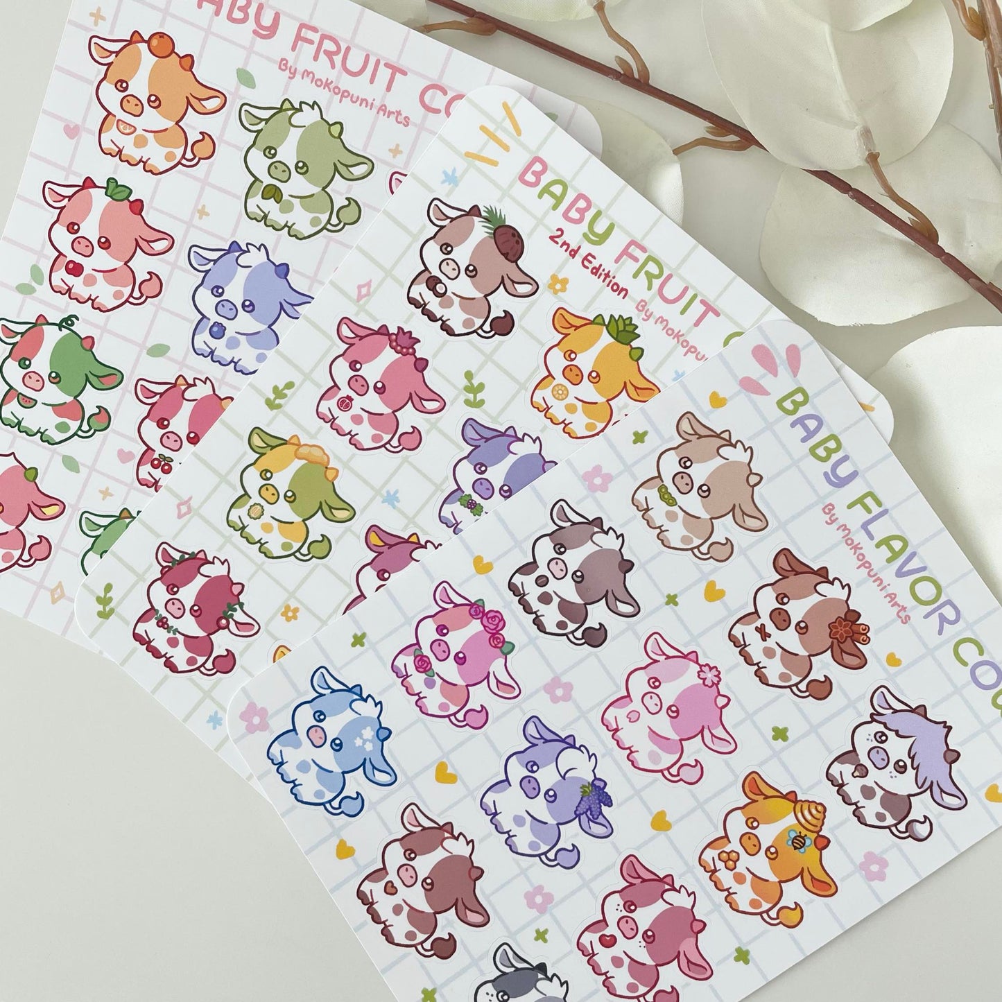 Mokopuni Art Sticker Sheets