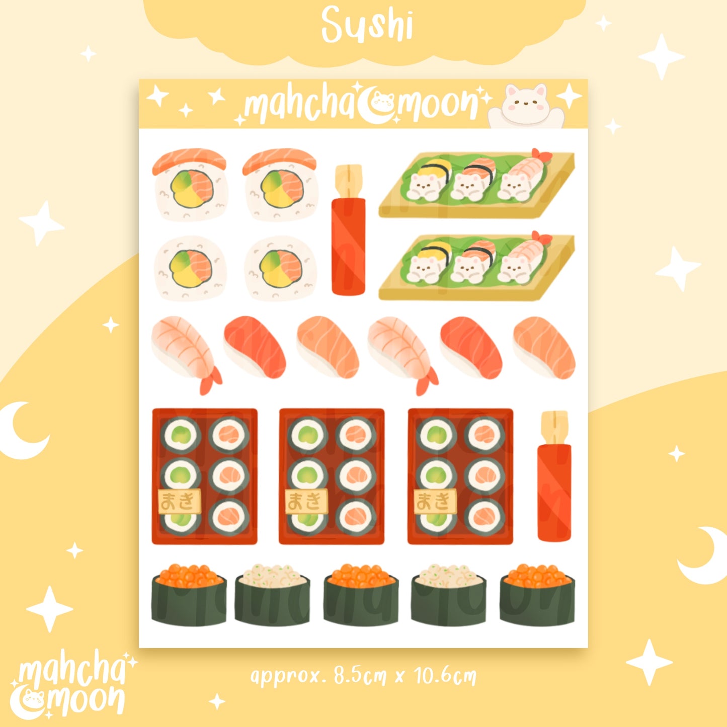 Sushi Sticker Sheet