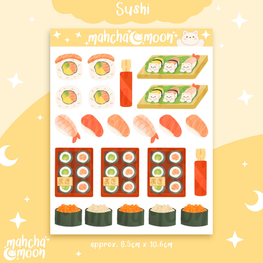 Sushi Sticker Sheet