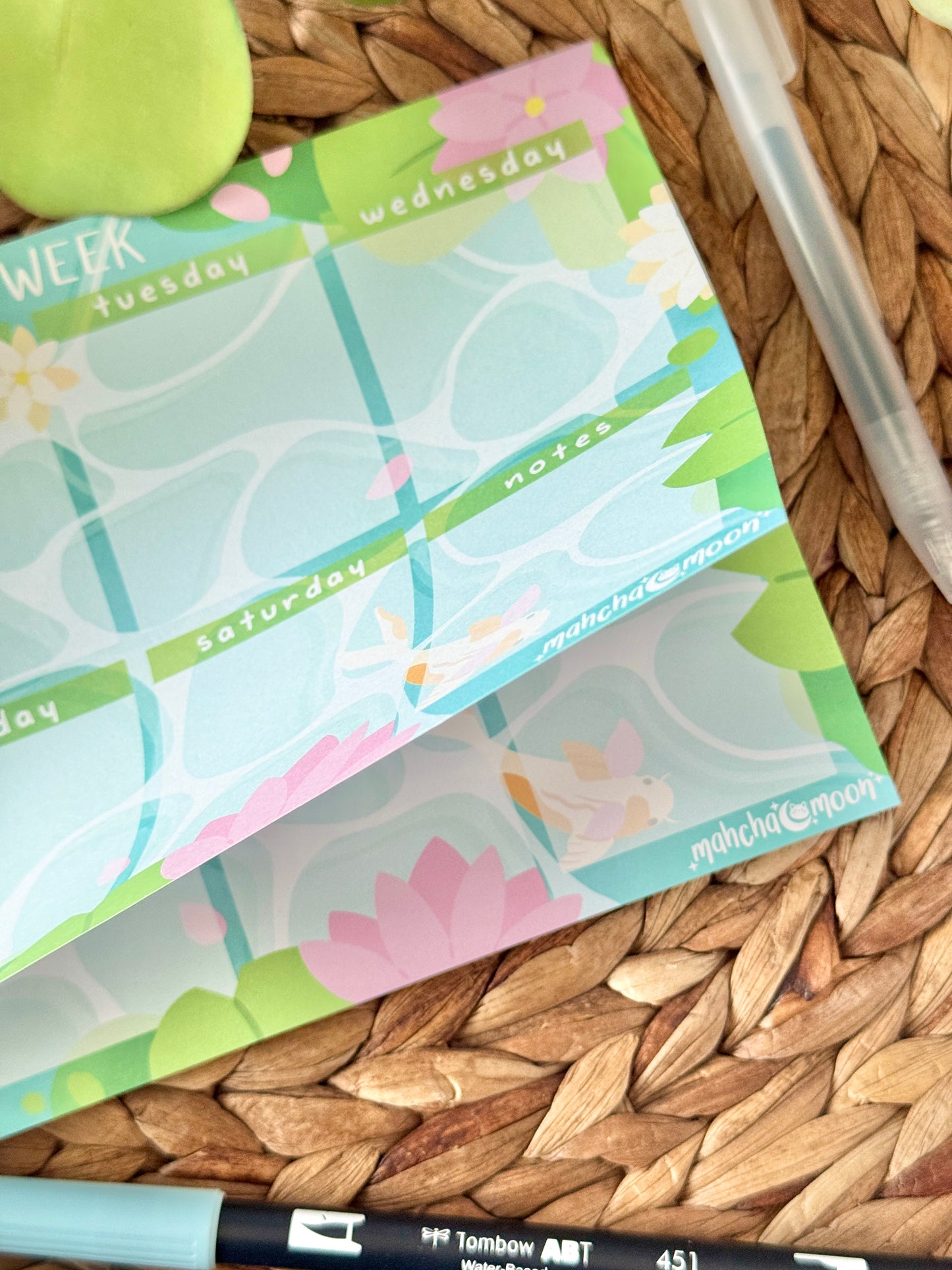 Weekly Planner Pads - Sunday Start