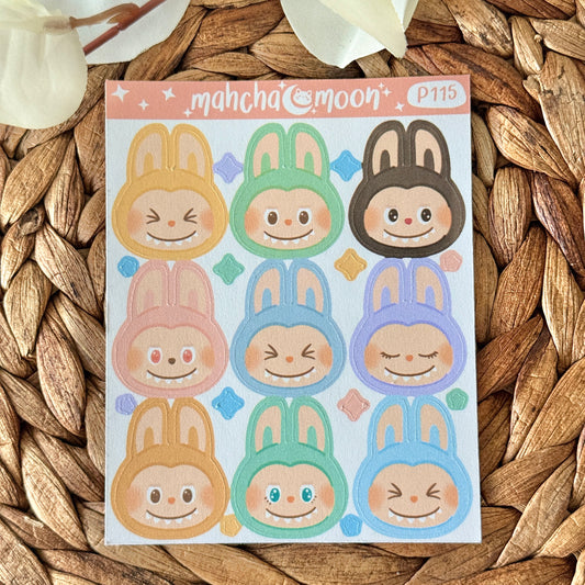 Patreon Sticker Club -Trinket Sticker Sheets