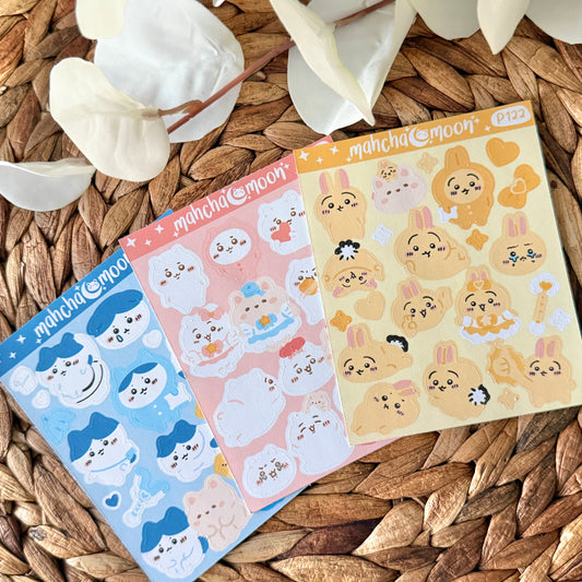 Patreon Sticker Club - Chiikawa Sticker Sheets