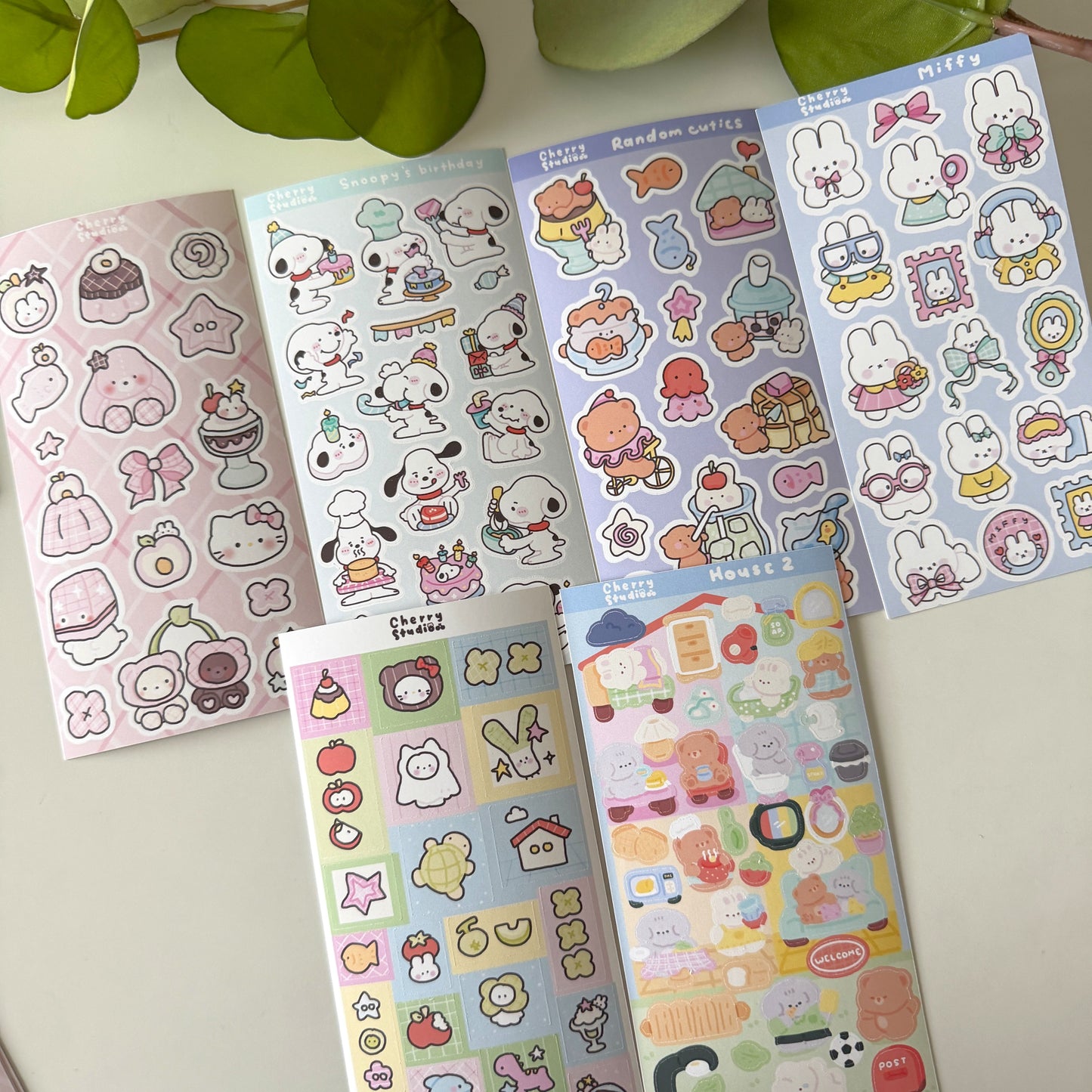 CherryStudio Sticker Sheets