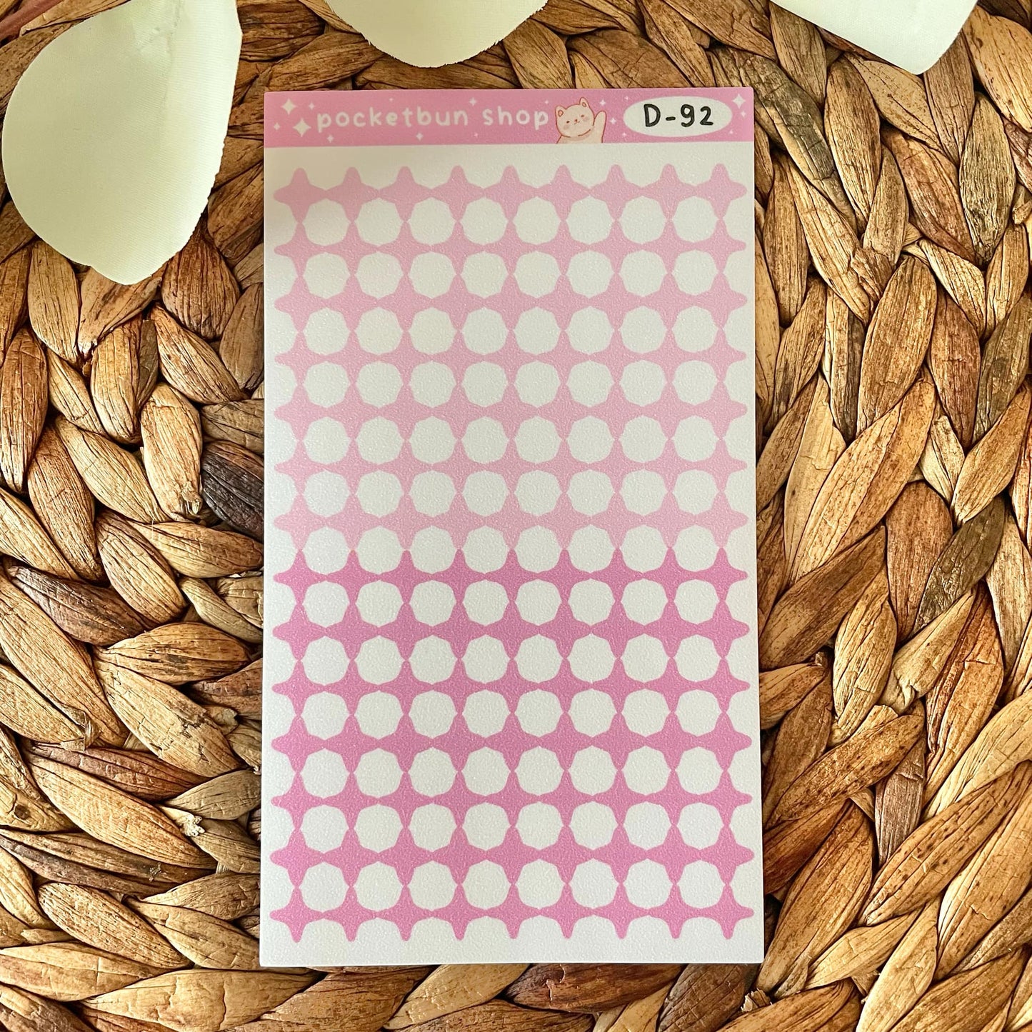 Glitter Stars and Sparkles Shapes Vinyl Deco Sheets