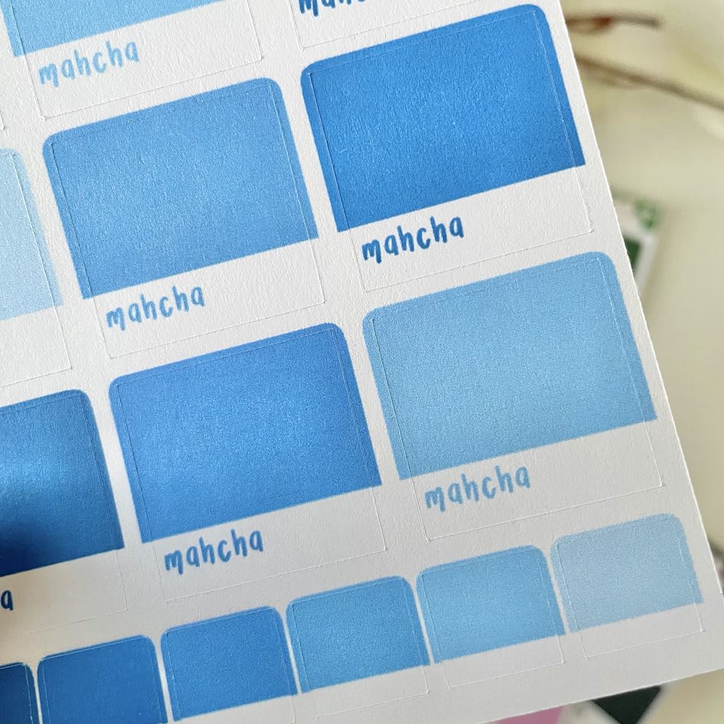 Pantone Swatches Sticker Sheets