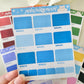 Pantone Swatches Sticker Sheets