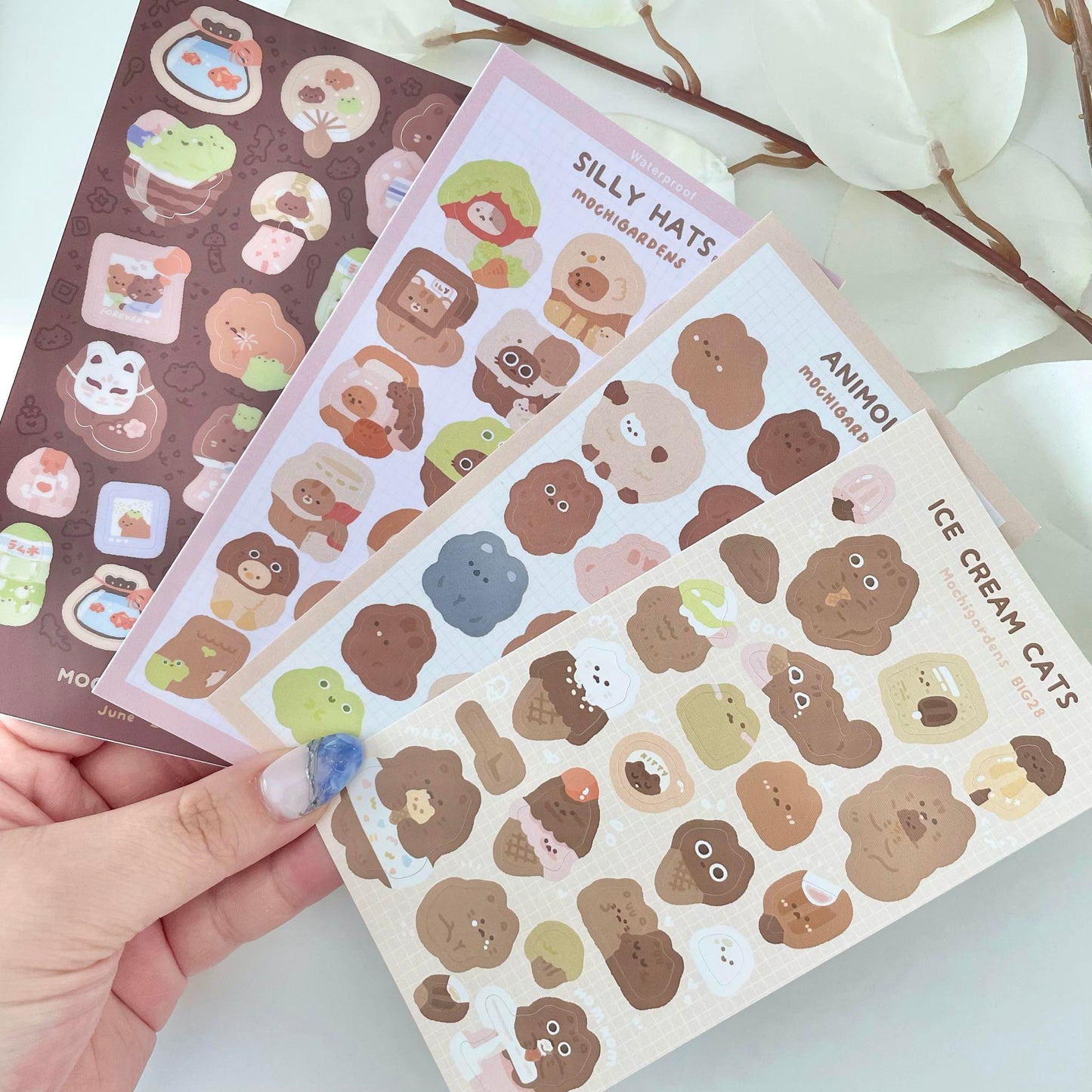 Mochi Gardens Sticker Sheets