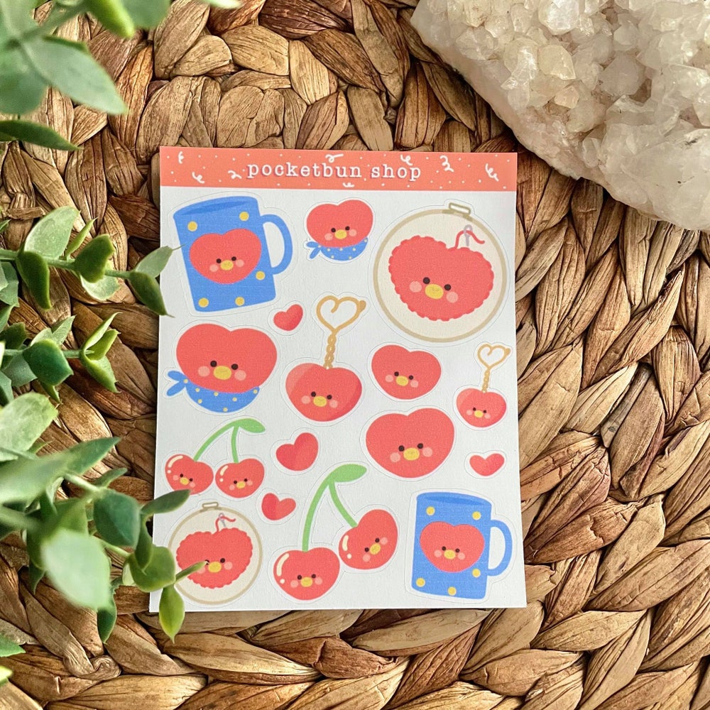 Cute BT Mascot Sticker Sheets