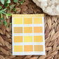 Pantone Swatches Sticker Sheets