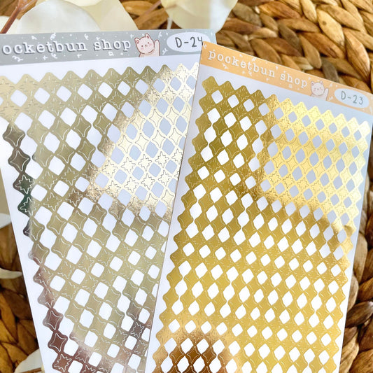 Matte Sparkle Deco Stickers Bundle