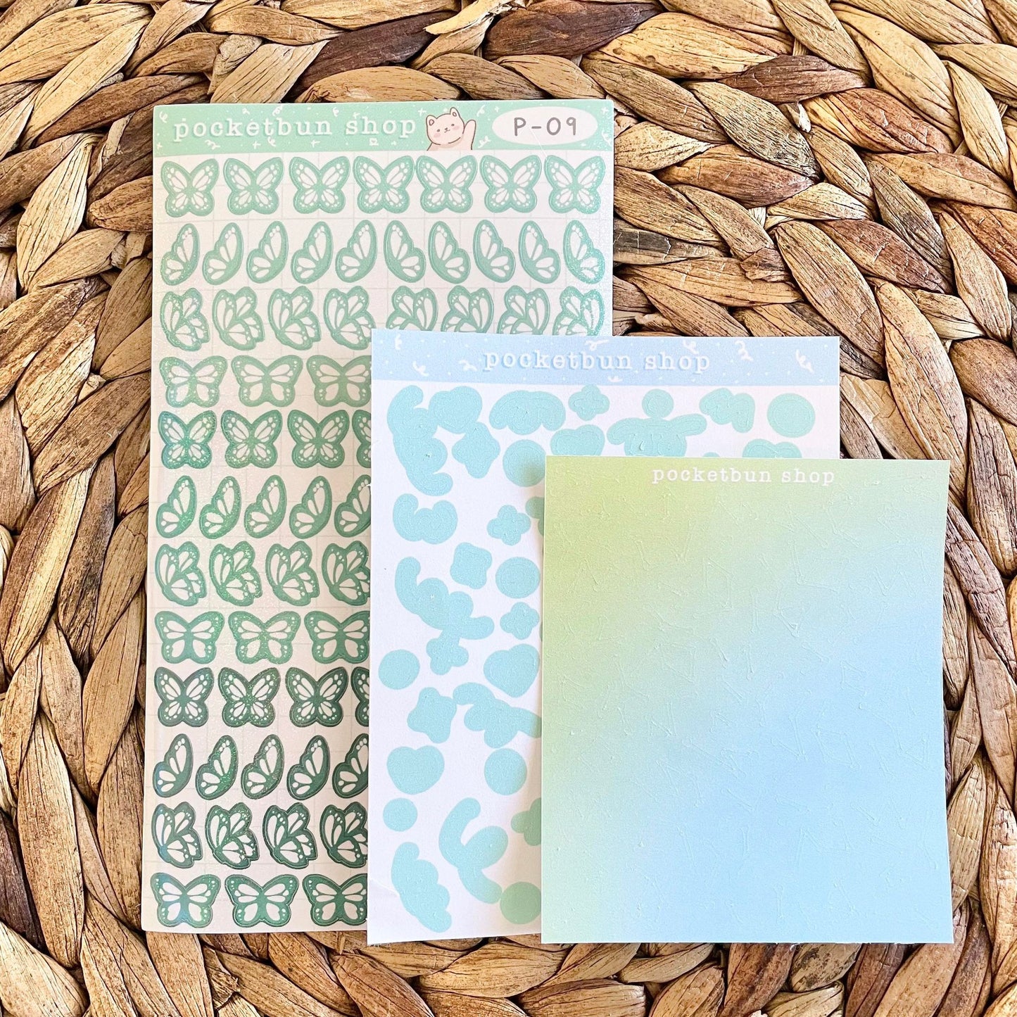 Mini Cloud Deco Sticker Sheets BGRADE