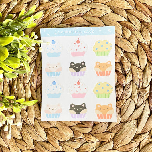 Patreon Sticker Club - Tofu's Cafe Sticker Sheets