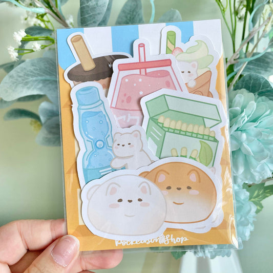Tofu Treats Sticker Flake Pack