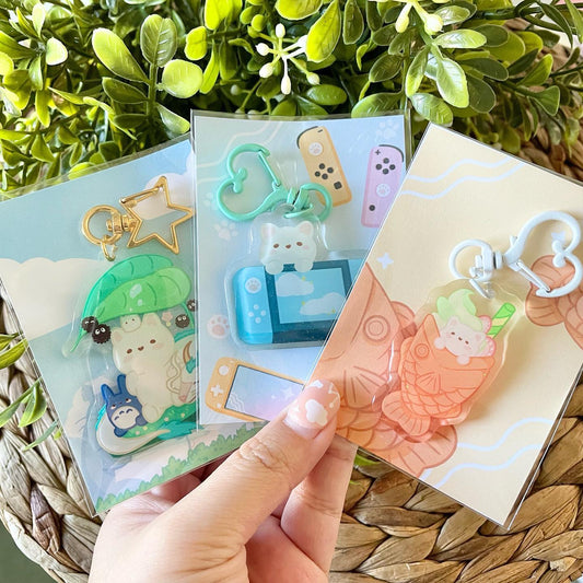 Tofu Keychains