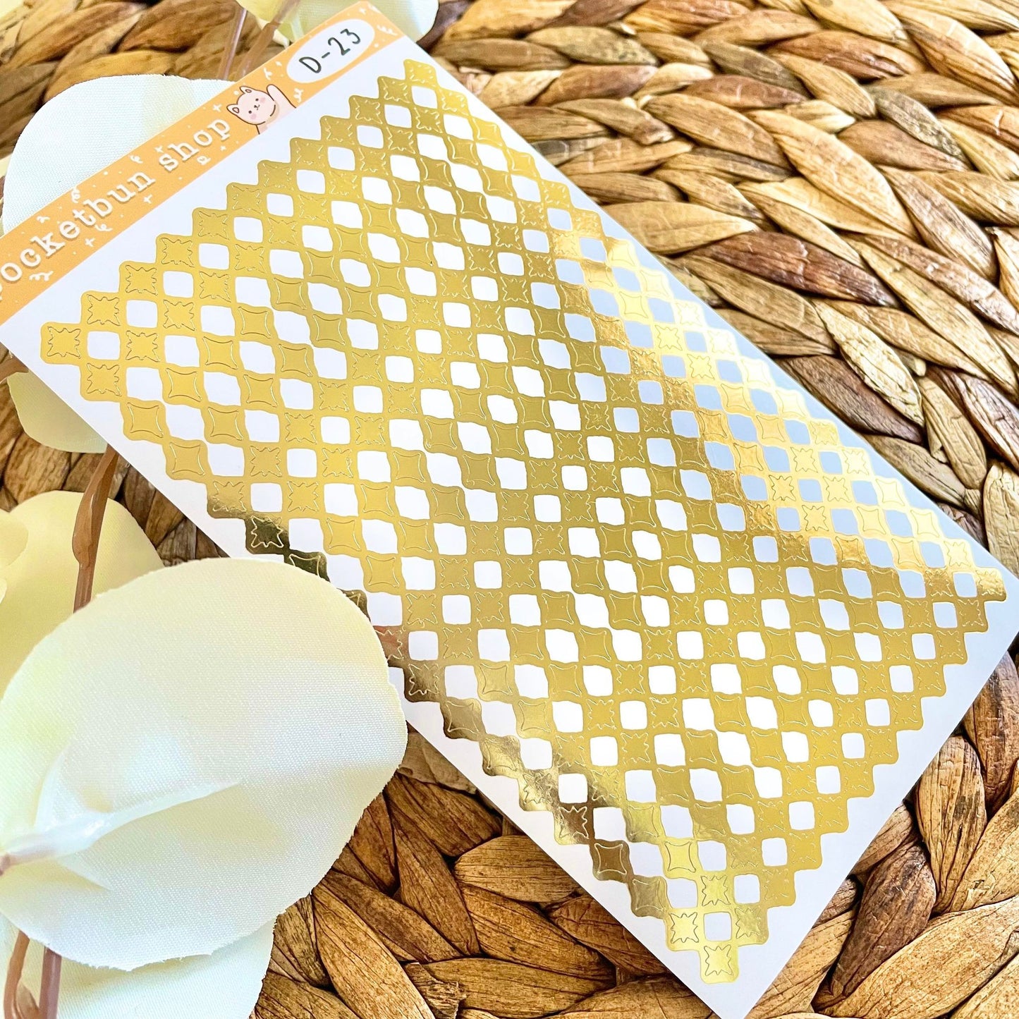 Matte Sparkle Deco Vinyl Sticker Sheets